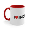 I Love Indigenous Mug | Red
