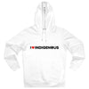 I Love Indigenous Hoodie | Unisex | White