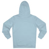 Blue hoodie back photo
