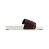 PU Slide Sandal in white