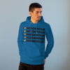 A man wearing Cruiser Hoodie | Royal Blue | Unisex