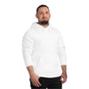 A man wearing White Drummer Hoodie