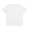 Organic Creator T-Shirt | Unisex | Eco-friendly | White | Back View