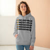 A woman wearing Cruiser Hoodie | Grey | Unisex