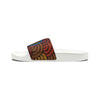 PU Slide Sandals in white