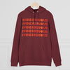 I Love Indigenous Premium Cruiser Hoodie | Unisex | Recyclable | Burgundy