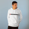 A man wearing I Love Indigenous Hoodie | Unisex | White