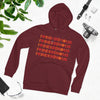 I Love Indigenous Premium Cruiser Hoodie | Unisex | Recyclable | Burgundy