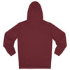 I Love Indigenous Premium Cruiser Hoodie | Unisex | Recyclable | Burgundy | Back view