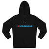 Black Hoodie with I ❤️ Indigenous print