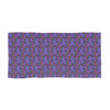 Beach towel in Purple colour with bird pattern