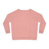 Women's Dazzler Relaxed Fir Sweatshirt | Eco-Friendly | Pink | Back View