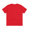 Organic Creator T-Shirt | Unisex | Eco-friendly | Red | Back View