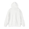 White hoodie back view