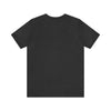Jersey Short Sleeve Tee | Unisex | Timeless Style | Dark Grey Heather | Back View