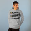 A man wearing Cruiser Hoodie | Grey | Unisex