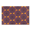 Area Rug with flower pattern